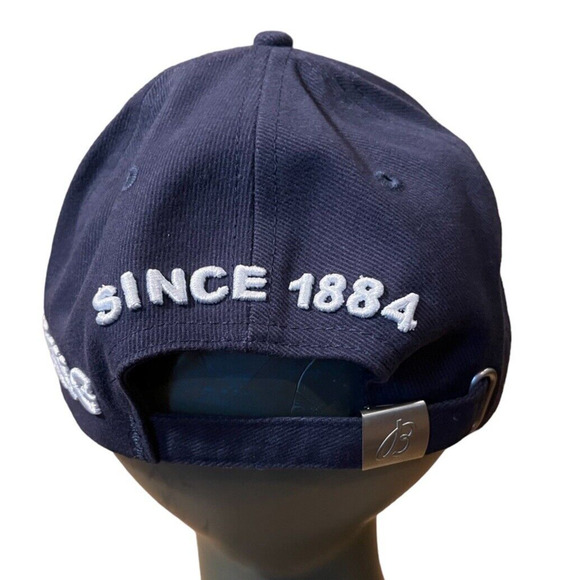 Breitling Watch Embroidered Wings, Anchor, Flying B Navy Blue Baseball cap adjs - Picture 3 of 7